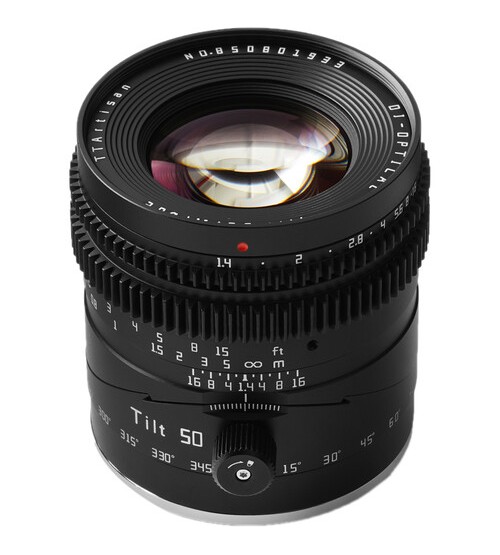 TTArtisan Tilt 50mm f/1.4 Lens For FUJIFILM X